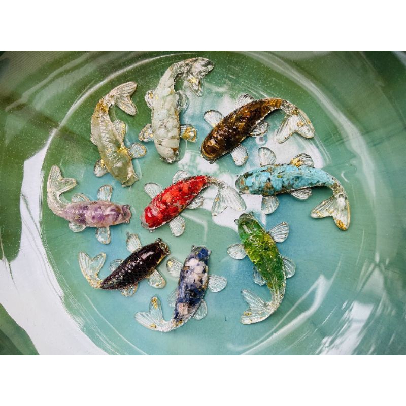 Cá koi phong thủy thả bát sen, cá koi thạch anh, bát hoa minh đường tụ thủy, thờ cúng ban thờ thần tài -Gốm sứ Bát Tràng