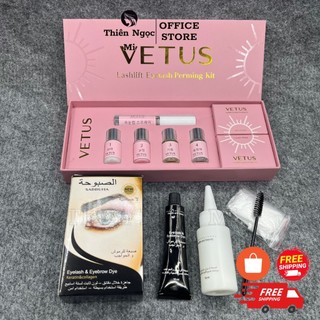 Bộ uốn mi cao cấp vetus, uốn mi hàn quốc 3d-6d collagen, bộ uốn mi tại nhà - dụng cụ nối mi thiên ngọc mi