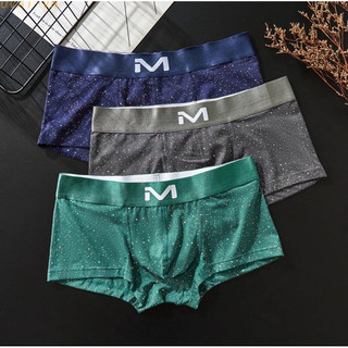 Quần lót nam boxer menccino thun cotton mềm mát size m-xl