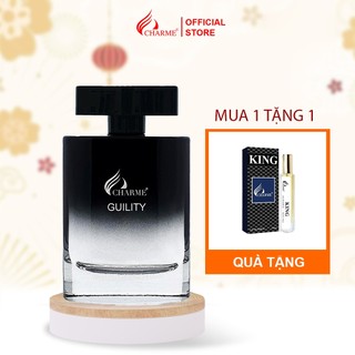 Nước hoa nam CHARME Gulity cao cấp lưu hương lâu 7-12 giờ tạo phong cách bị ấn chai 100ml