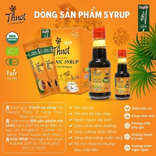 Gói nhỏ - Syrup đường thốt nốt hữu cơ Confirel