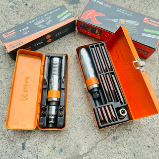 Bộ tua vít đóng đảo chiều 7 và 12 chi tiết cao cấp Kapusi JAPAN thép S2 siêu cứng
