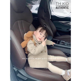 Áo khoác dạ h&m auth săn sale cho bé gái