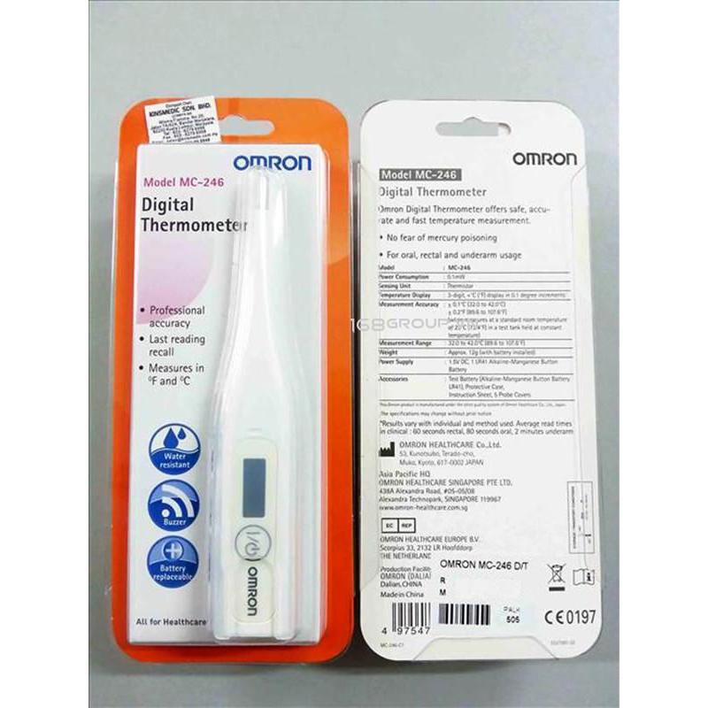 Nhiệt kế điện tử Omron MC 246