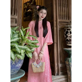 Đồ lam đi chùa bộ đi lễ nữ mẫu tằm nha xá cổ tểt cúc bọc hàng dọc cao cấp pt077