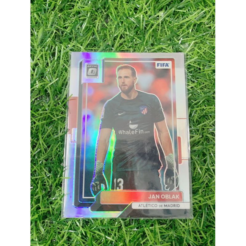 Thẻ bóng đá Oblak Refractor Panini Donruss 2022/23