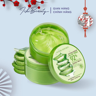 Gel lô hội dưỡng đa năng Nature Republic Soothing & Moisture Aloe Vera nha đam dưỡng ẩm Hàn Quốc 300ml | Ichibeauty.vn
