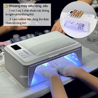 Máy hơ sơn gel móng SNRQI T8 ( Hàng Chính Hãng )