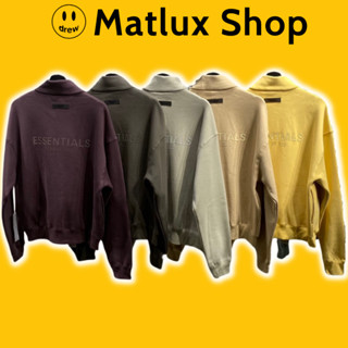   BEST QUALITY  Áo khoác zip FEAR OF GOD FOG ESSENTIALS SS23 cao cấp Áo khoác ESSENTIALS form rộng phong cách đường phố 