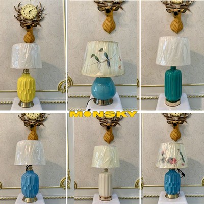 Đèn ngủ để bàn MONSKY ZIBER trang trí phòng ngủ hiện đại, sang trọng - kèm bóng LED chuyên dụng.