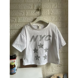 (Thanh lý đồ cá nhân) Áo thun đục lỗ Forever 21
