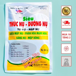 Phân bón kích ra hoa tạo mầm hoa siêu thúc nụ dưỡng nụ tạo nụ mập nụ cứng cổ bông STNDNKP50