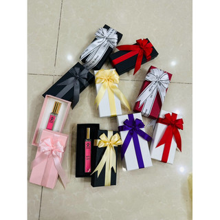 Combo 10 hộp gắn nơ đựng lọ chiết nước hoa 10ml