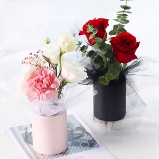 Hộp trụ tròn mini dùng cắm Hoa