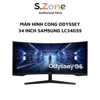 Màn Hình Cong Gaming 34 Inch Samsung Odyssey G5 LC34G55TWWEXXV WQHD