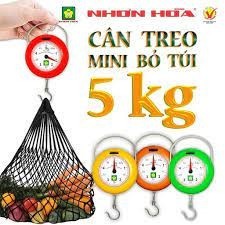 Cân Treo Mini Nhơn Hòa 5Kg