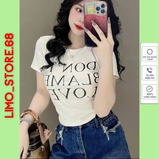 Áo Thun Nữ BabyTee Bigsize LIMO Áo Thun Croptop Nữ Áo Tay Ngắn Cổ Tròn Ôm Body Đẹp Dễ Thương Thời Trang MS033
