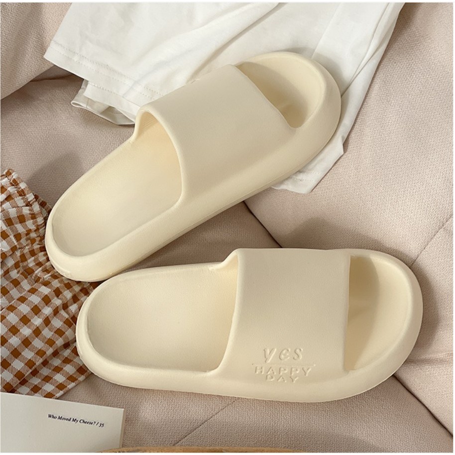 Dép bánh mì trơn happy chỉ còn size 35-36