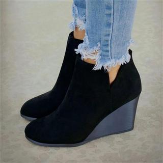 [CHẤT LƯỢNG] Giày boot đế xuồng 8 phân 9 phân S248 cao cấp, chắc chân