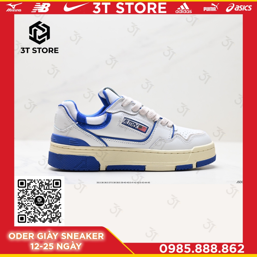 GIÀY SNEAKER MÃ SẢN PHẨM: _Autry 01 Low Man Leat_FULL BOX_FREE SHIP TOÀN QUỐC