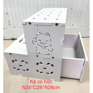 kệ đựng sơn , kê chân làm nail