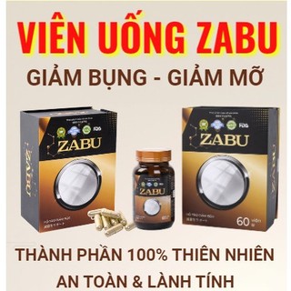 Giảm Cân ZABU - hộp 60 viên