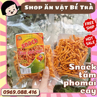 Snack tăm que phomai cay [Sỉ 10gói]