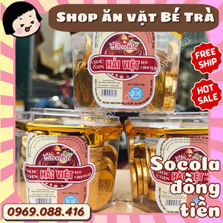 Socola đồng tiền Hải Việt (hộp 210gr)