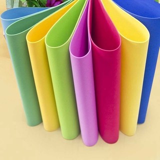 Xốp mút dày 2mm trang trí mầm non, hoa xốp