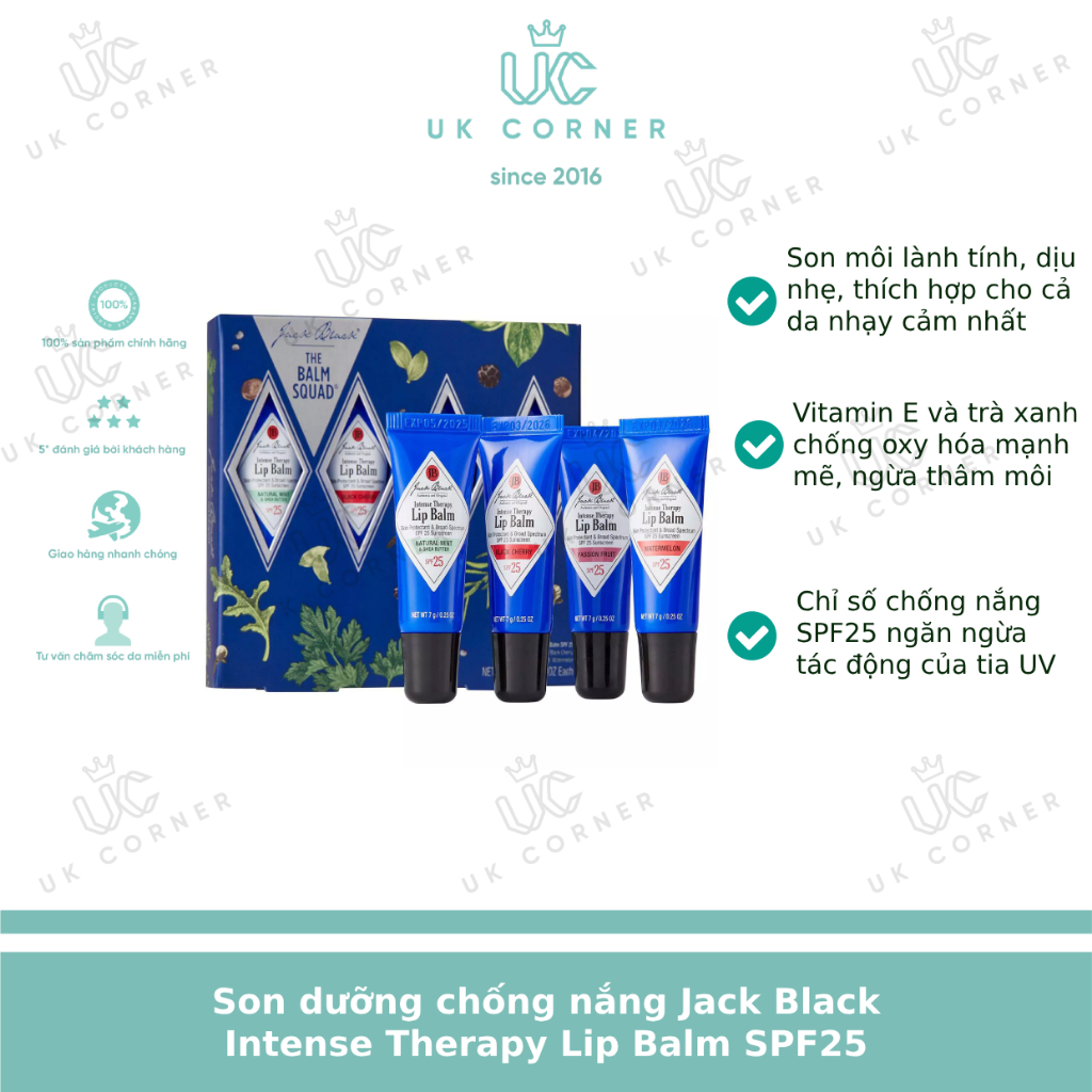 Son dưỡng chống nắng Jack Black - Ultrasun