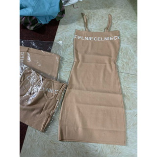 váy len body dệt kim