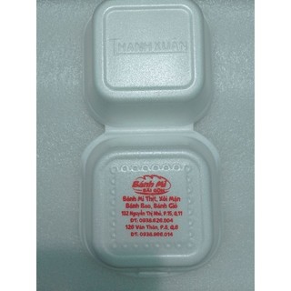 In Lụa Hộp Xốp Hộp Cơm, 1 Cây (~150 Hộp)