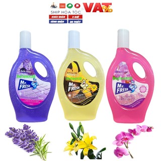 [THƠM- SẠCH SÀN NHÀ]- Nước thơm lau sàn Mr.Fresh 1.1L