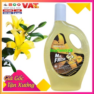 [THƠM- SẠCH SÀN NHÀ]- Nước thơm lau sàn Mr.Fresh 1.1L