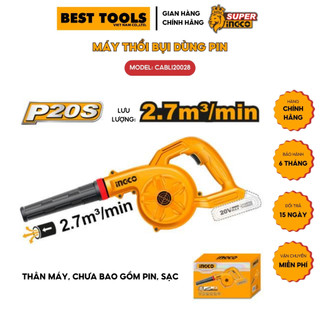 Thân máy thổi bụi cầm tay không dây dùng pin 20v ingco cabli20028 thổi bụi, thổi lá