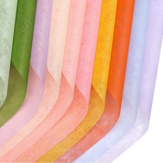 Giấy mếch lụa gói hoa đủ màu, giấy làm oản tài lộc - Giấy gói quà, giấy gói hoa, giấy bó hoa,....