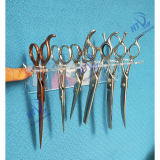 Kệ để kéo cắt tóc - chất liệu mica 3mm