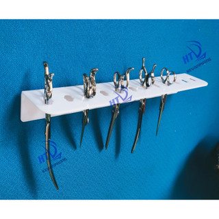 Kệ để kéo cắt tóc - chất liệu mica 3mm