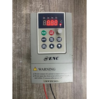 Biến tần enc eds800-4t0015 nguồn 380vac công suất 1.5kw tháo máy