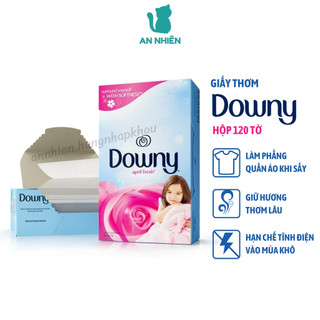 Giấy thơm sấy quần áo Downy April Fresh hộp 120 tờ