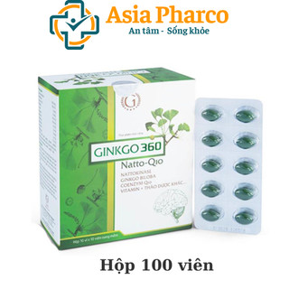 Viên uống tăng tuần hoàn não GINKGO 360