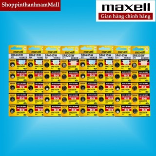 Vỉ 5 Pin Đồng Hồ Đẹo Tay Maxell SR626 / SR621 / SR920 / SR616 / SR521 / SR721 Chính Hãng