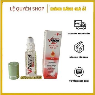 Dầu lăn thảo dược tinh dầu thơm Vfresh HOT