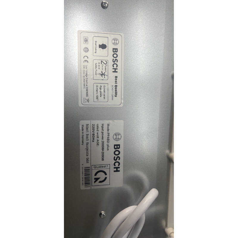 Bếp từ đôi Bosch ppab2i plus 4000W bảo hành 02 năm