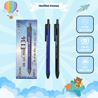 Bút bi tam giác eras ngòi trơn 0.7mm e136.