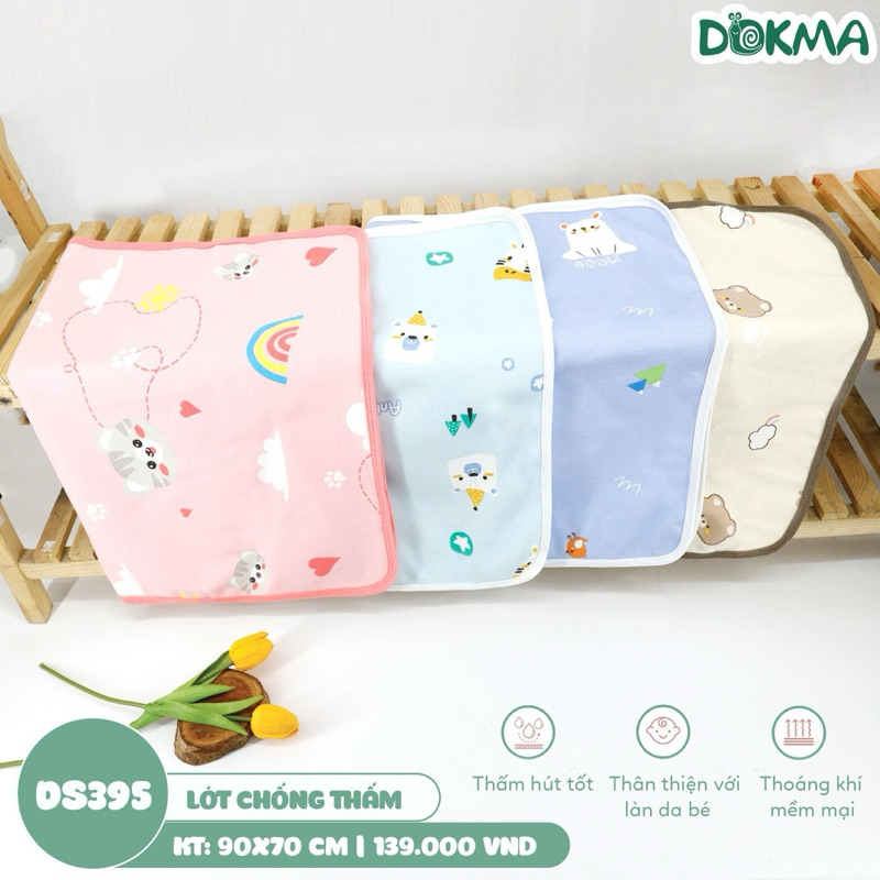 tấm lót chống thấm DOKMA DS 900 dành cho bé từ sơ sinh đến 2 tuổi