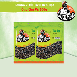 Combo 2 Túi Tiêu Đen Hạt Ông Chà Và 500g (Black Pepper)