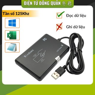 Đầu đọc thẻ rfid 125khz usb