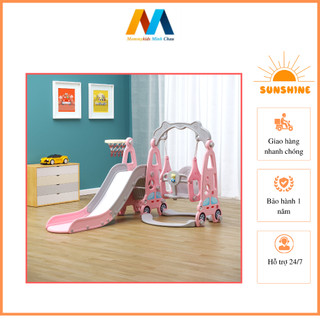 Cầu Trượt Xích Đu MOMMYKIDS MINH CHÂU MẪU Ô TÔ CHO Bé TỪ 1-6 TUỔI THÀNH CAO