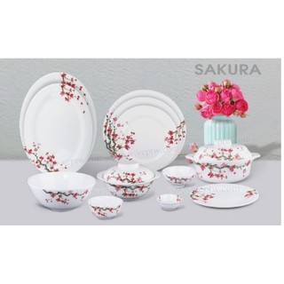 Tô nhựa Melamine 100%. Hoa SAKURA